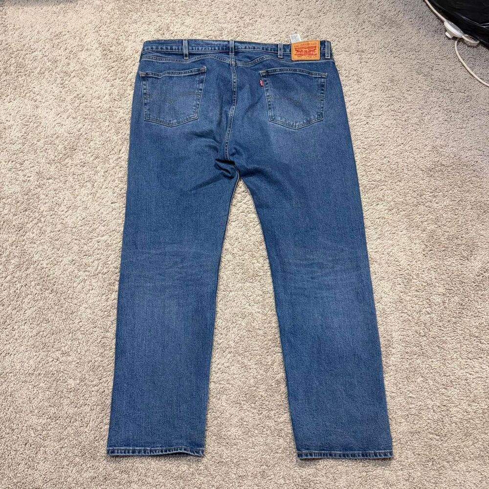 Levi-s Men's Blue and Navy Jeans